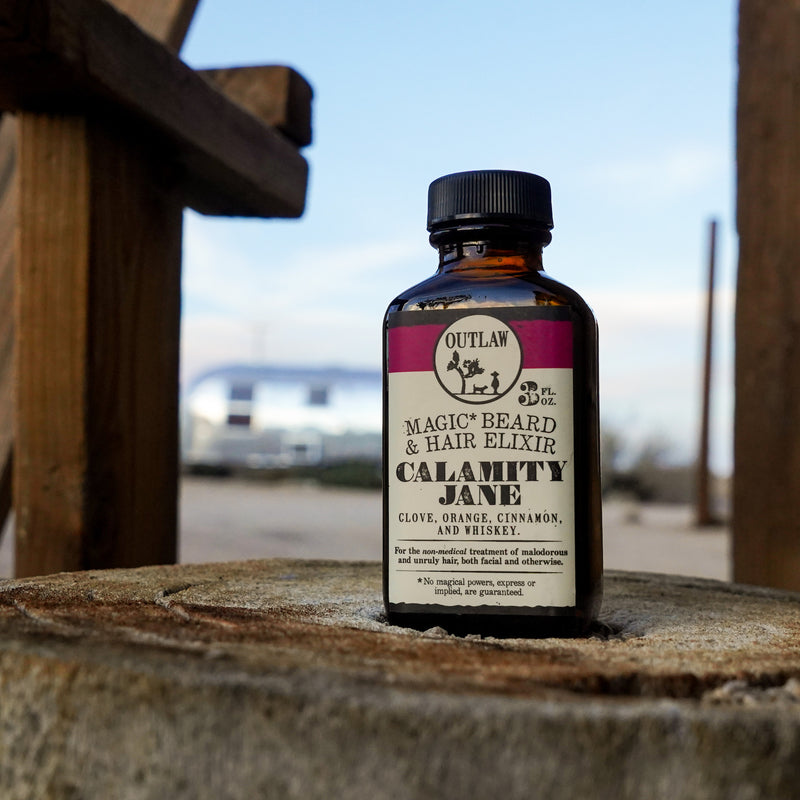 Outlaw's Lust in the Dust Beard Oil & Hair Elixir