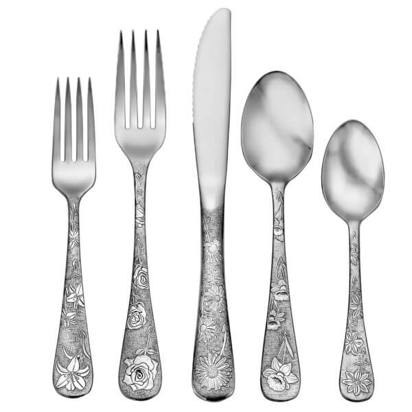 Garden Flowers Flatware Sets