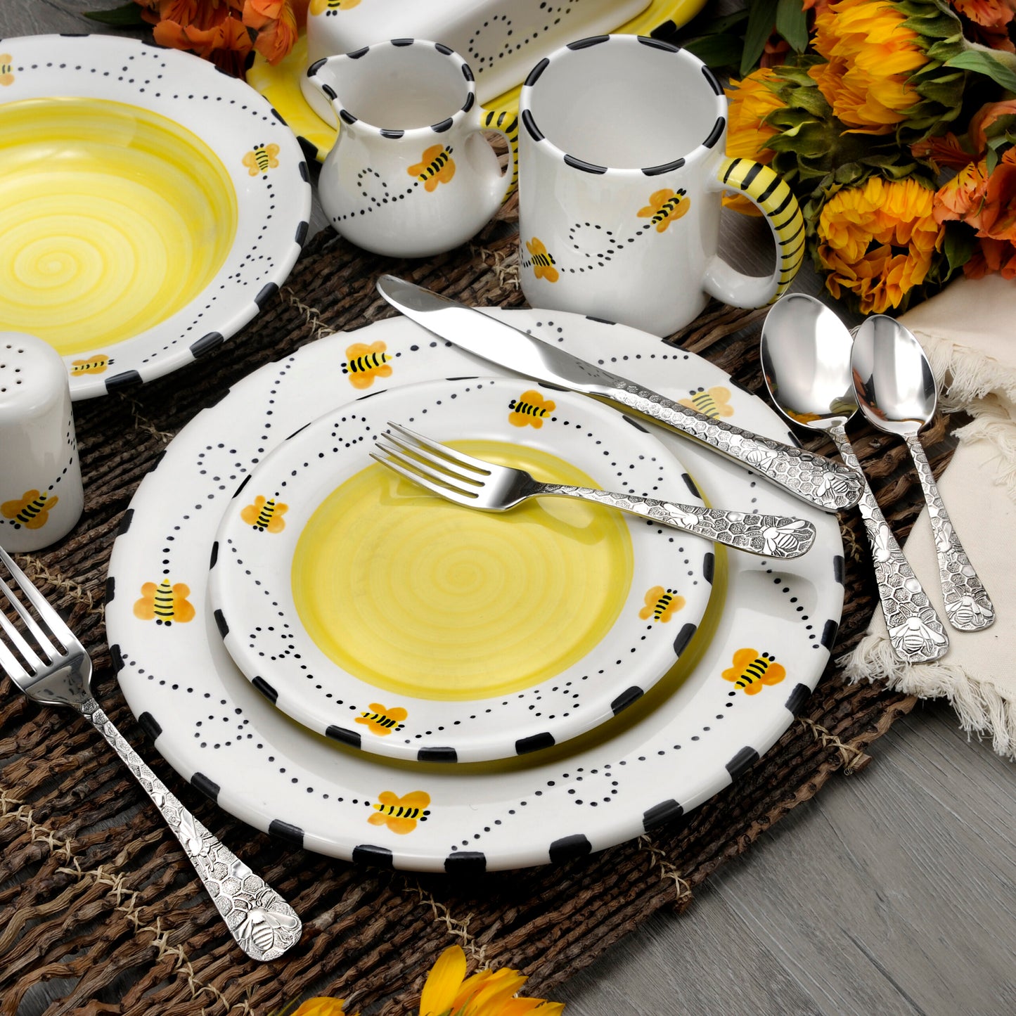 Honey Bee Flatware Sets