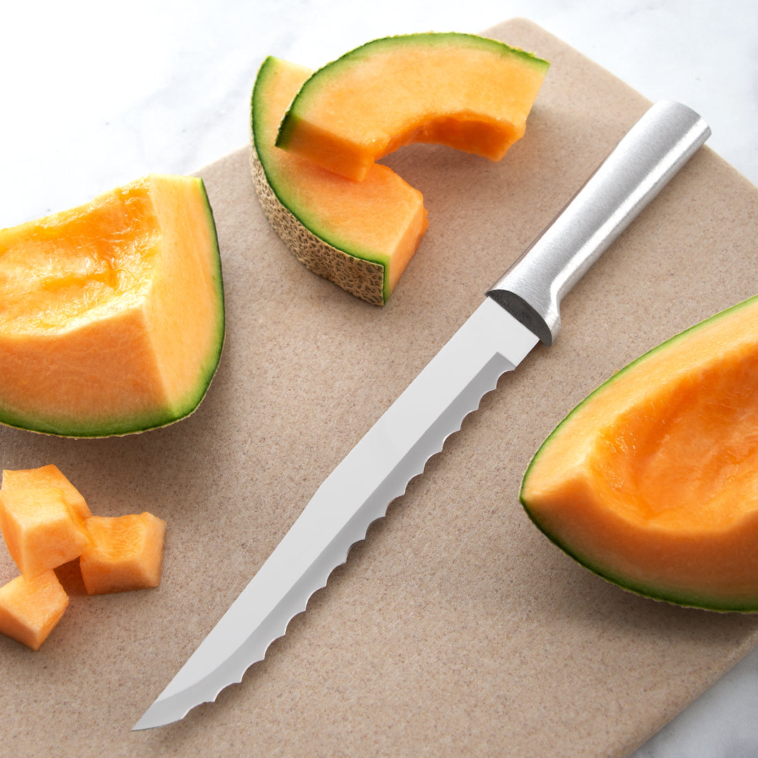 Serrated Slicer Knife