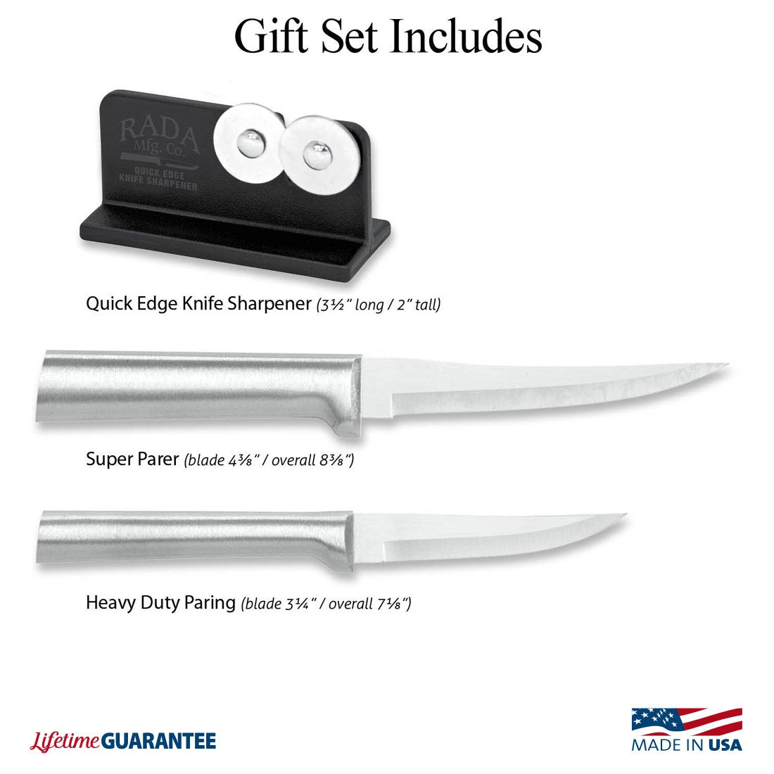 Paring Plus Sharpener Gift Set