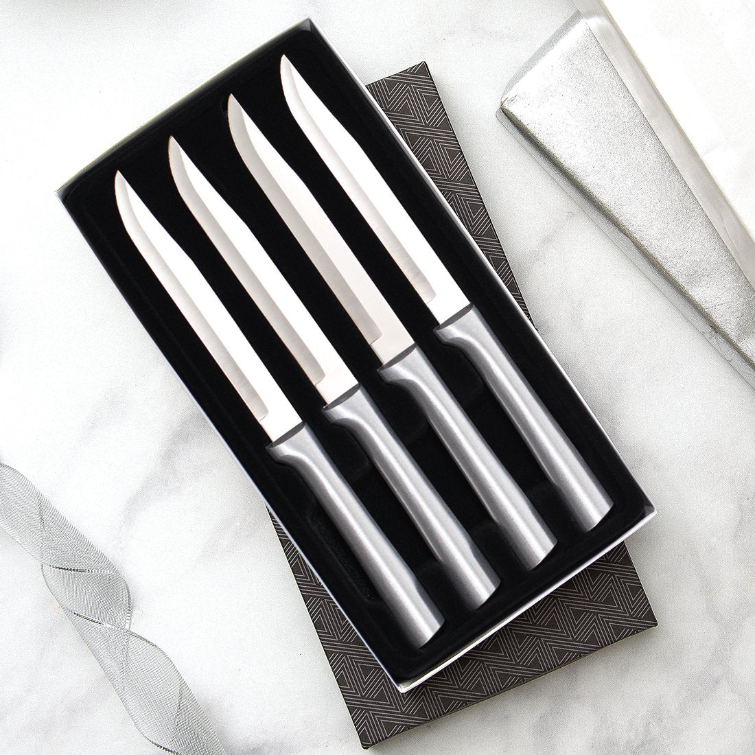 Steak/Utility Knives Gift Sets (Non-Serrated, Set of 4 or 6)