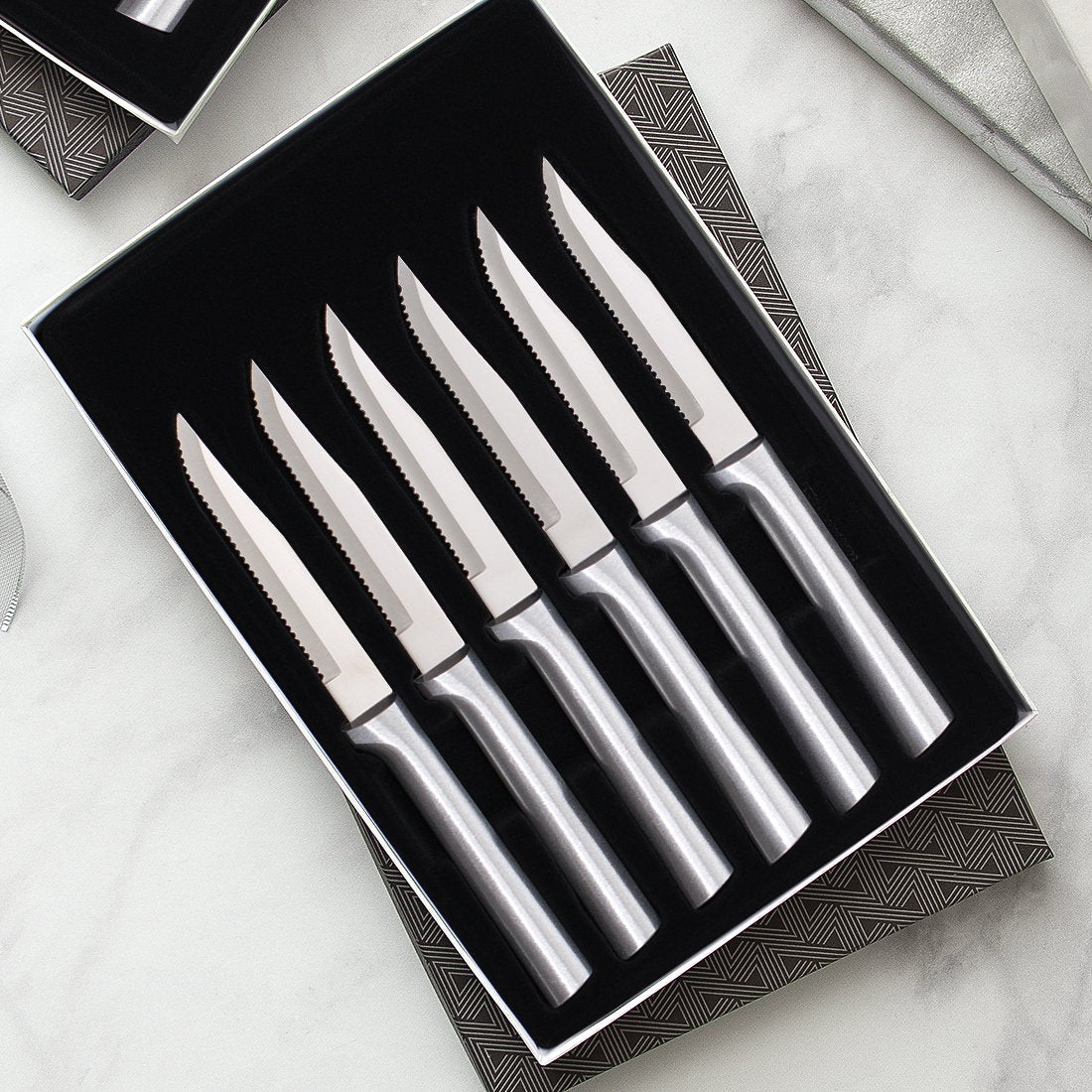 Serrated Steak Knives Gift Set (Set of 4 or 6)