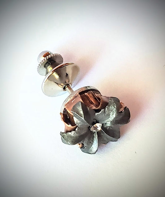 Blooming Bullet Tie Tack