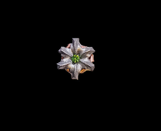 Blooming Bullet Earrings - Peridot Green