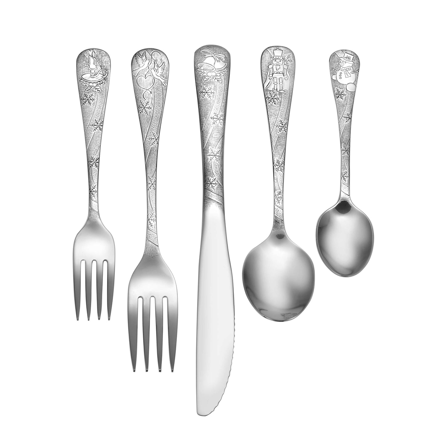 Winter Holidays Christmas Flatware Set