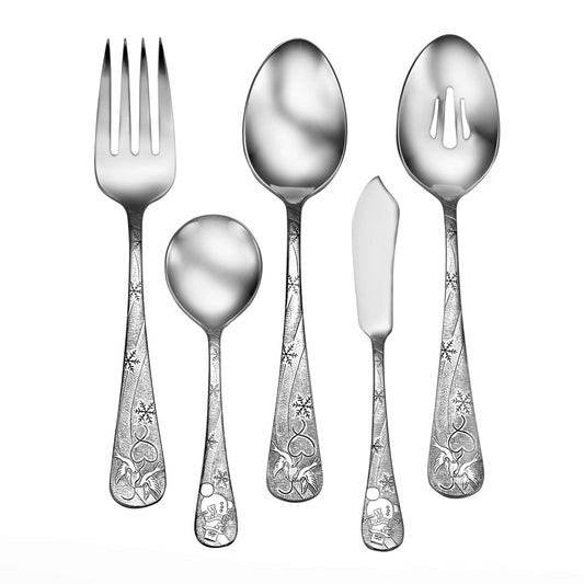 Winter Holidays Christmas Serving Set