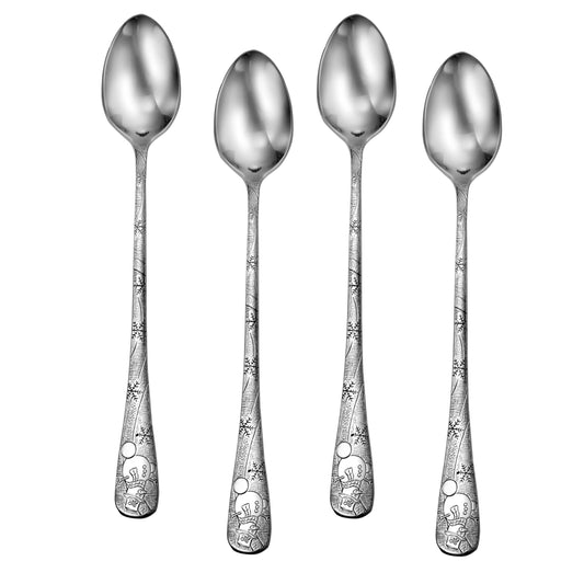 Winter Holidays Christmas Long Handled / Iced Tea Spoon