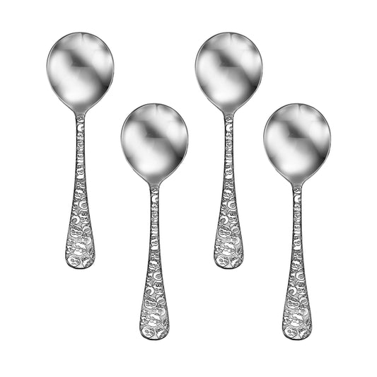 Calavera / Skull Round Soup Spoon
