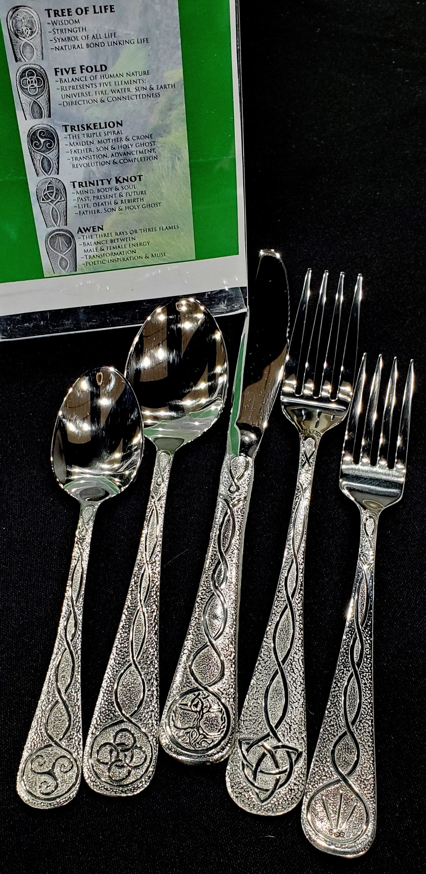 Celtic Flatware Set