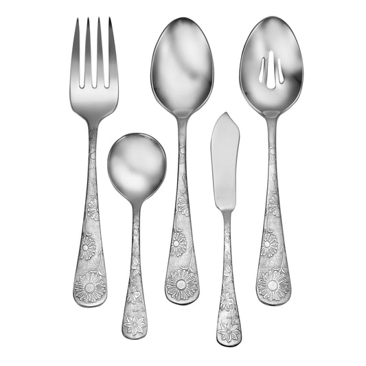 Garden Flowers Serving Set