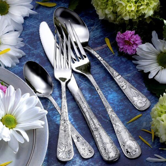 Garden Flowers Flatware Sets