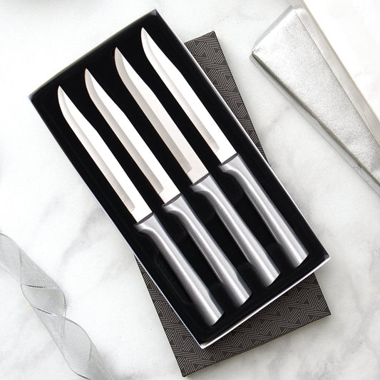 Steak/Utility Knives Gift Sets (Non-Serrated, Set of 4 or 6)